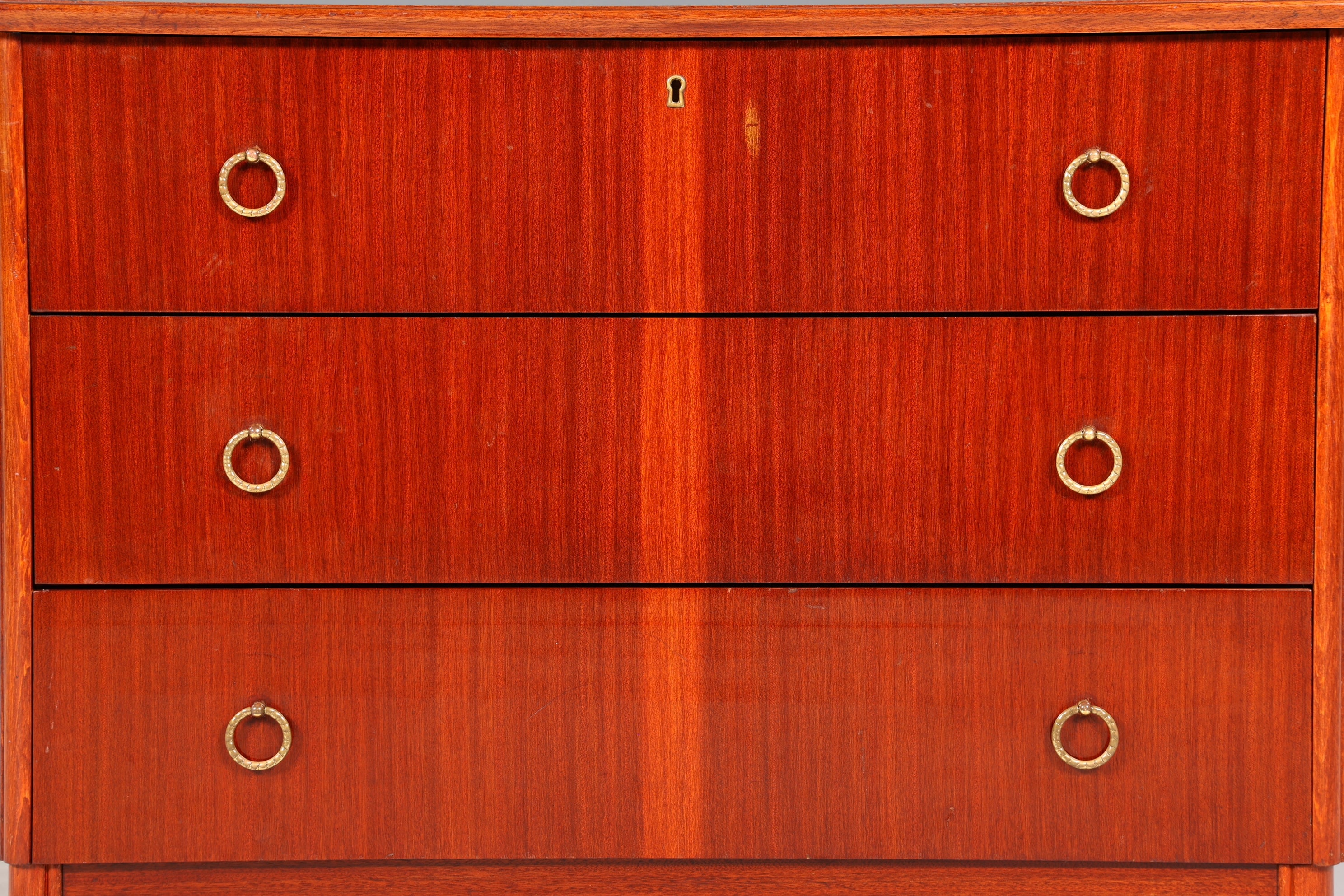 Stilvolle Mid Century Kommode Vintage Sideboard 60s Schubladenkommode Wäschekommode