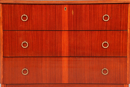 Stilvolle Mid Century Kommode Vintage Sideboard 60s Schubladenkommode Wäschekommode