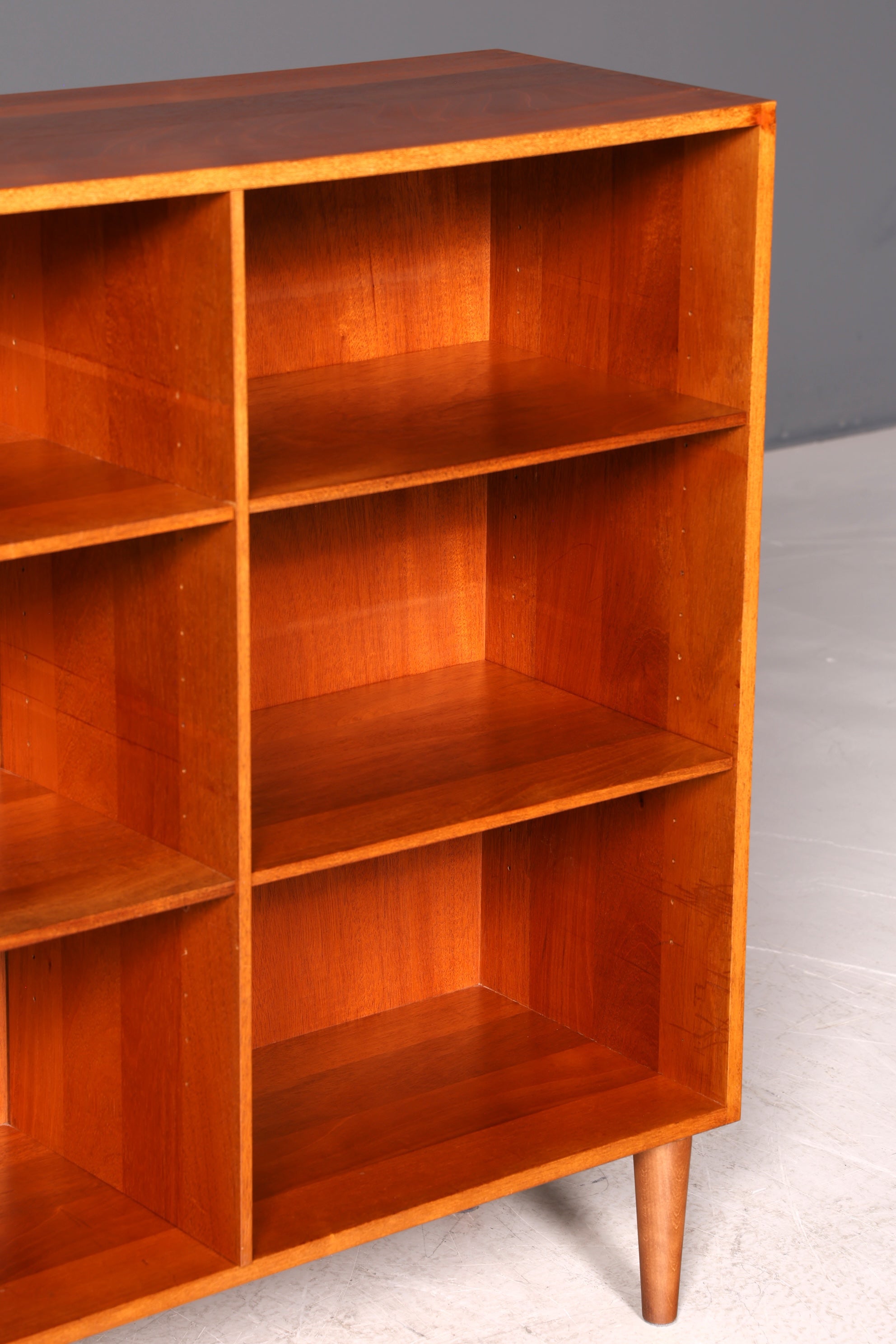 Wunderschönes Mid Century Regal Vintage Christian Hvidt für Søborg Møbelfabrik Bücherregal Danish Design Regal 5 von 6