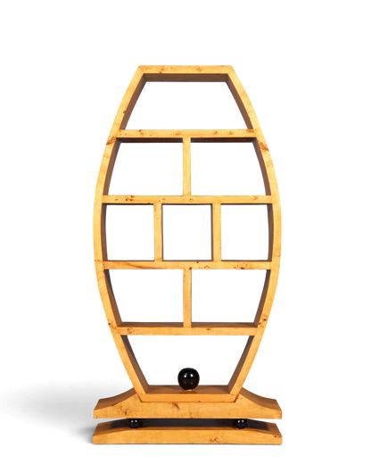 Beeindruckendes Art Deco Stil Bücherregal Birke Luxus Möbel Kult Schrankregal