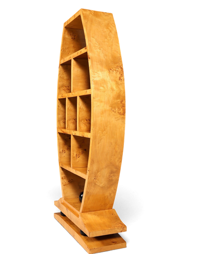 Beeindruckendes Art Deco Stil Bücherregal Birke Luxus Möbel Kult Schrankregal