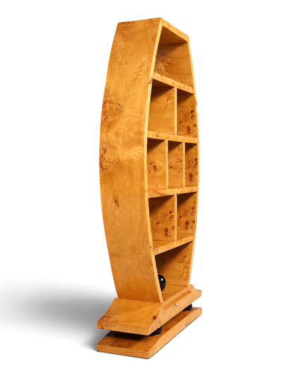 Beeindruckendes Art Deco Stil Bücherregal Birke Luxus Möbel Kult Schrankregal