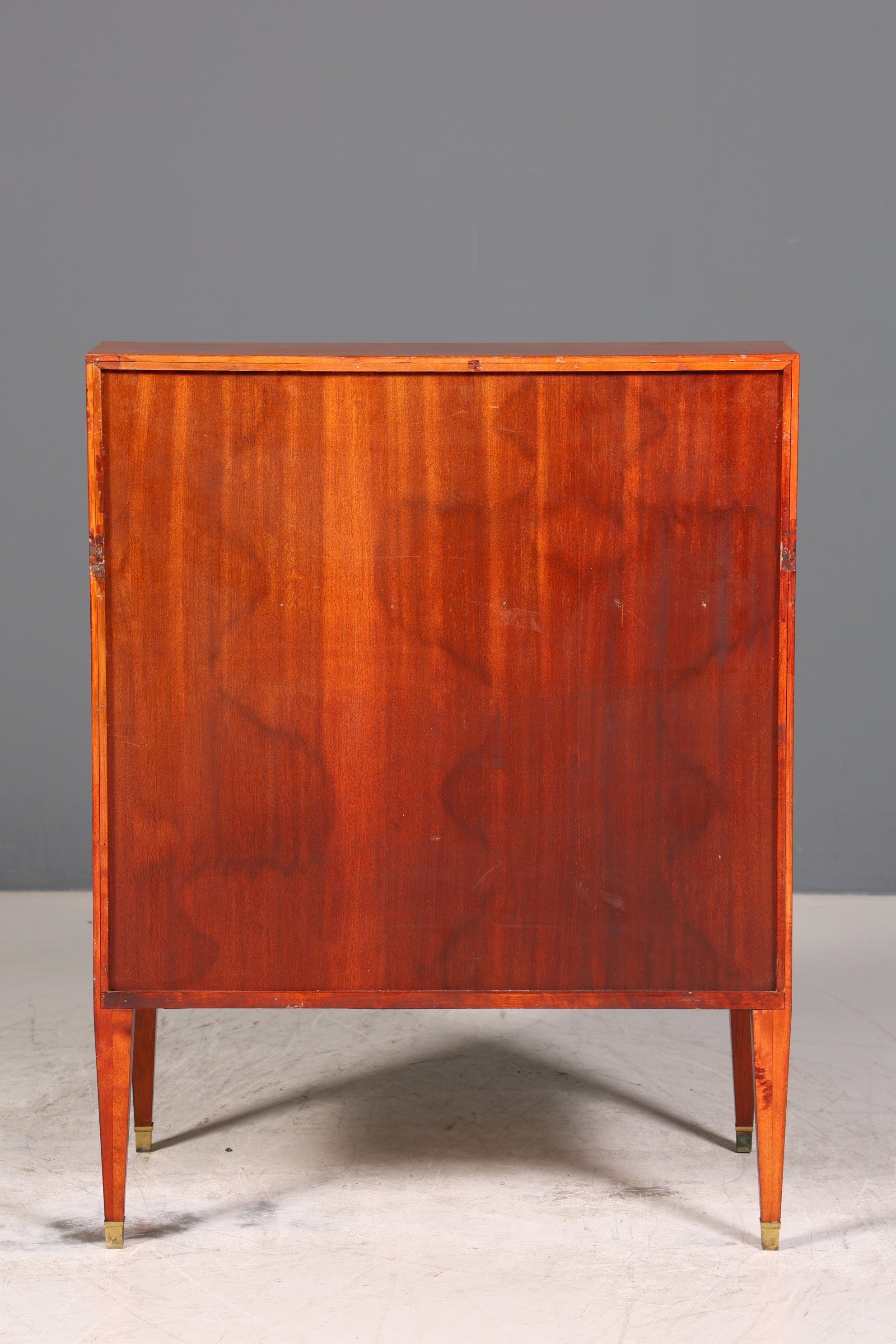 Edler Sekretär im Louis Seize Stil Büro Kommode Empire Englisch Schreibkommode Schreibtisch