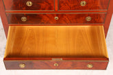 Edler Sekretär im Louis Seize Stil Büro Kommode Empire Englisch Schreibkommode Schreibtisch
