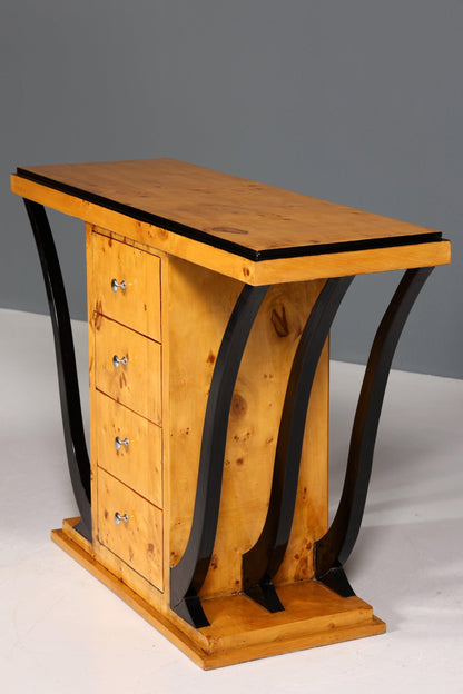 Edle Art Deco Design Wandkonsole Biedermeier Stil Sideboard Kommode