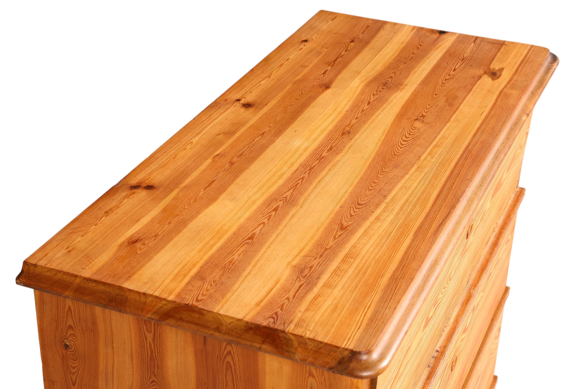 Stilvolle Biedermeier Kommode Antik Schrank Schubladenkommode Weichholz Wäschekommode
