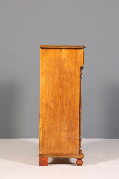 Stilvolle Gründerzeit Kommode Jugendstil Schubladenkommode Antik Wäschekommode Vertiko