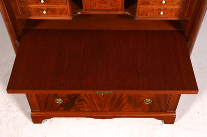 Stilvoller Original Biedermeier Sekretär Englisch Kommode Antik Bürokommode