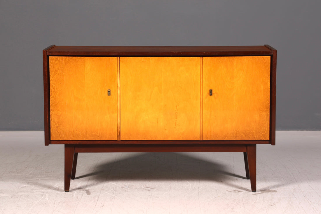 Prachtig midcentury-dressoir, vintage tv-meubel, kast, buffetkast uit de jaren 60 van hout