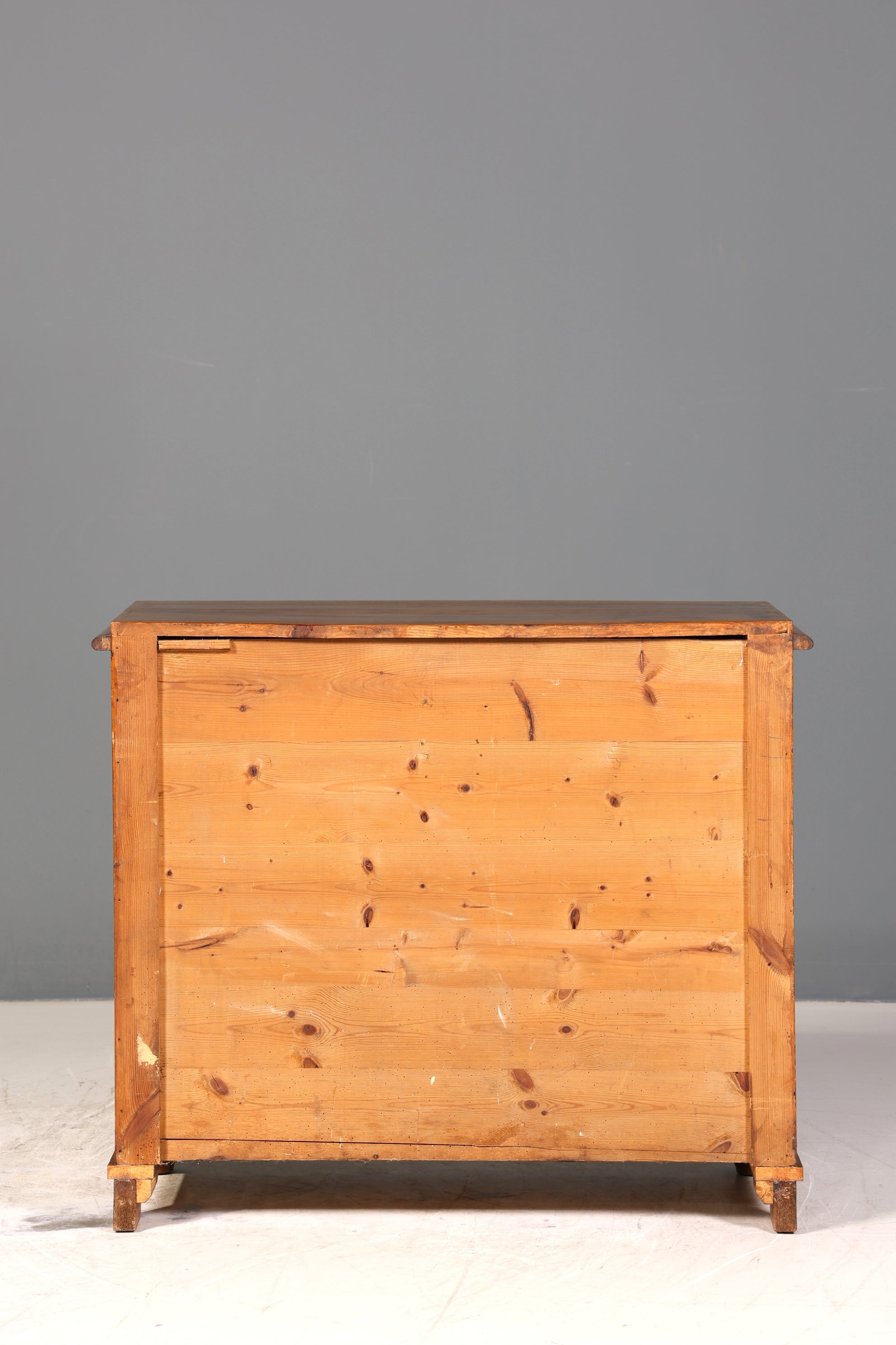 Edle Gründerzeit Kommode Louis Philippe Nussbaum Sideboard um 1880 Antik Schubladenkommode