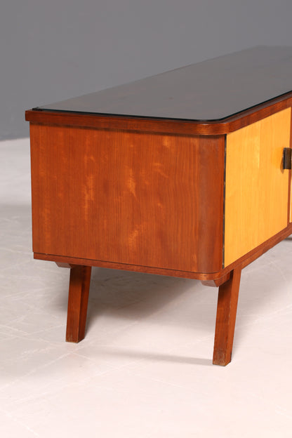 G105 Finish Wunderschönes Mid Century Sideboard Vintage TV Kommode 60s Schrank