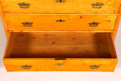 G106 Finish cm Wunderschöner Gründerzeit Sekretär Kommode Jugendstil Schubladenkommode Antik Vertiko