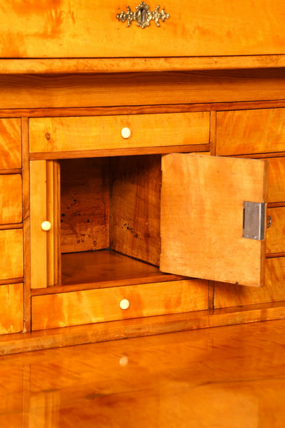 G106 Finish cm Wunderschöner Gründerzeit Sekretär Kommode Jugendstil Schubladenkommode Antik Vertiko