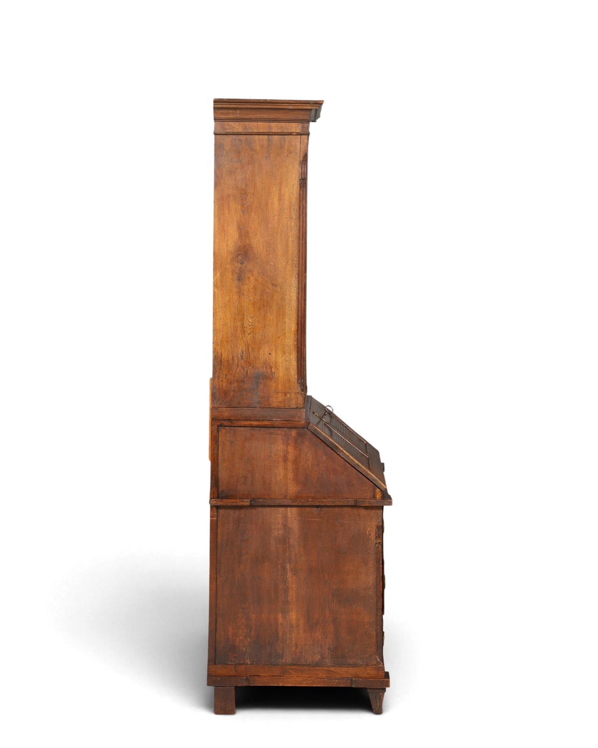 Beeindruckender Biedermeier Sekretär Louis Seize Aufsatzsekretär um 1810 Schreibkommode Büroschrank Kommode