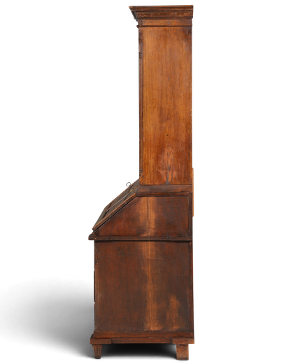 Beeindruckender Biedermeier Sekretär Louis Seize Aufsatzsekretär um 1810 Schreibkommode Büroschrank Kommode