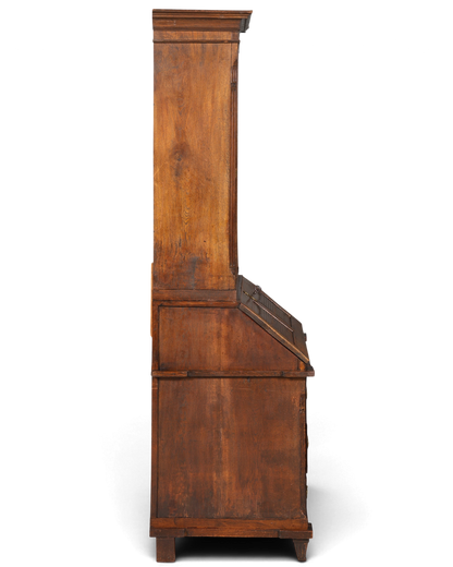 Beeindruckender Biedermeier Sekretär Louis Seize Aufsatzsekretär um 1810 Schreibkommode Büroschrank Kommode