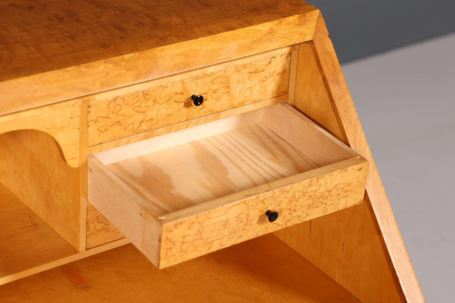 Wunderschöner Sekretär im Biedermeier Stil um 1940 Schreibmöbel echt Holz Office Kommode Schreibtisch