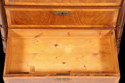 Edler Gründerzeit Sekretär Vertiko Highboard Jugendstil Kommode Schrank um 1880