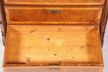 Edler Gründerzeit Sekretär Vertiko Highboard Jugendstil Kommode Schrank um 1880