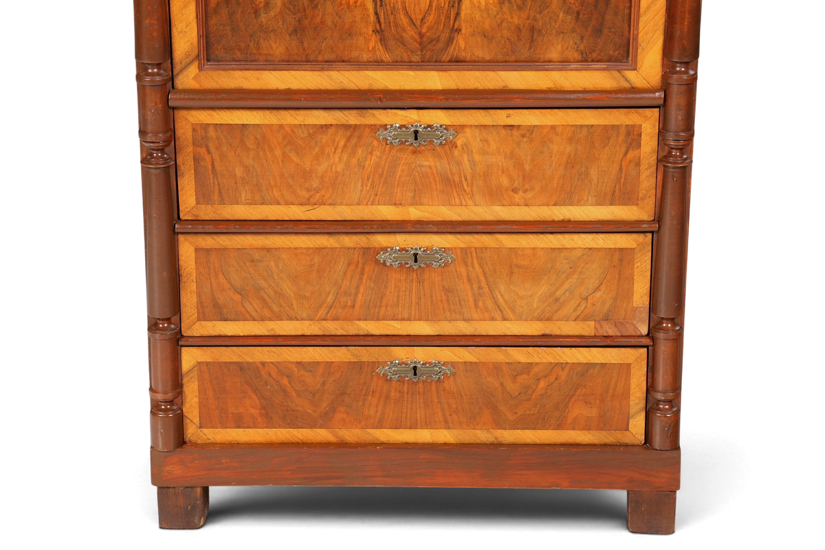 Edler Gründerzeit Sekretär Vertiko Highboard Jugendstil Kommode Schrank um 1880