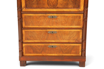 Edler Gründerzeit Sekretär Vertiko Highboard Jugendstil Kommode Schrank um 1880