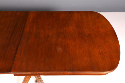 G114 Finish Wunderschöner Englischer Tisch ausziehbarer Esstisch Antik Stil 60s Küchentisch Eibe