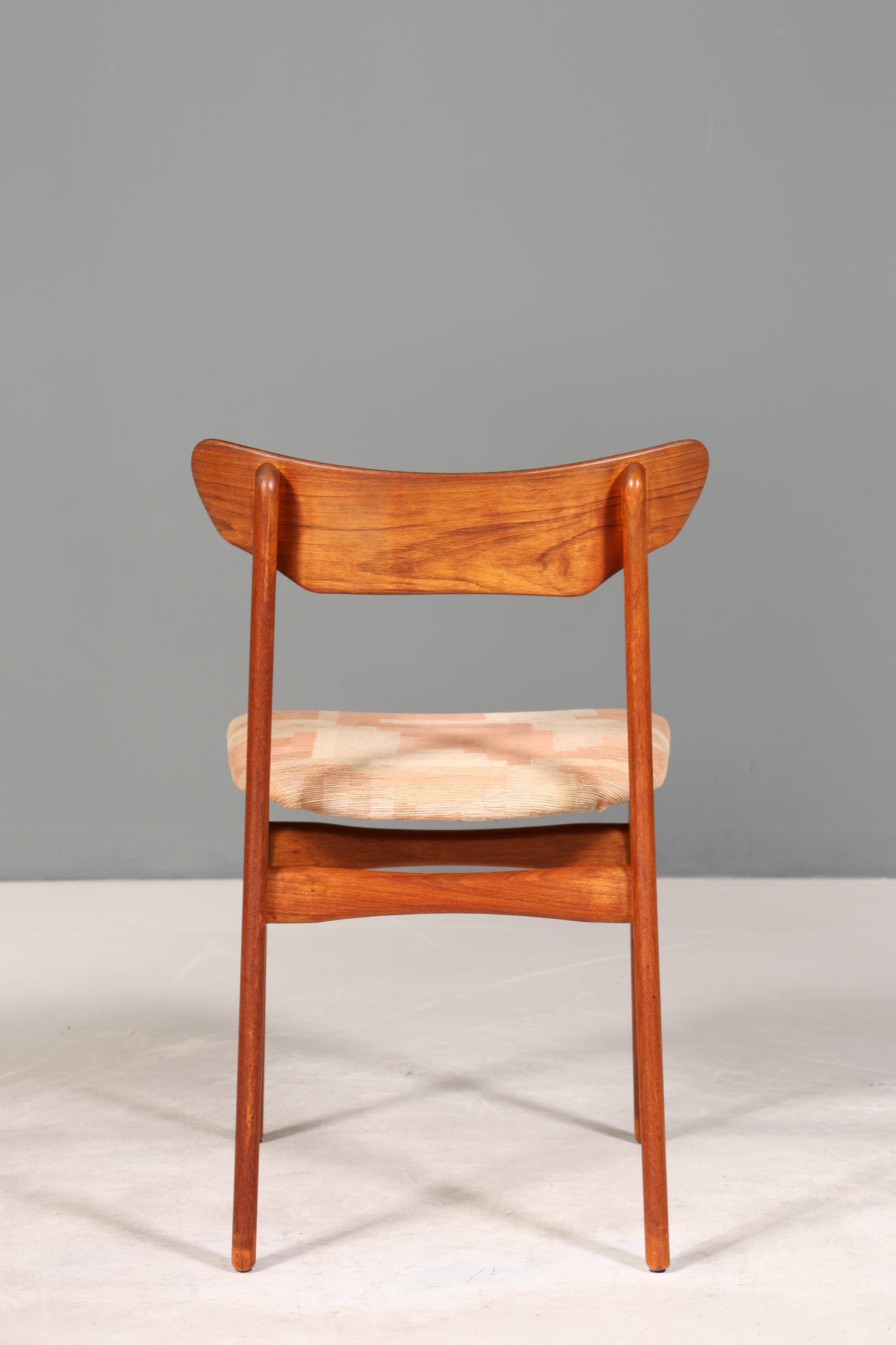 Stilvoller Original "Schiønning &amp; Elgaard" Stuhl Mid Century Danish Teak Holz Esszimmer Stuhl Sekretär Stuhl 1 von 3