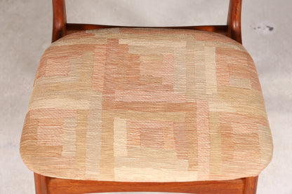 Stilvoller Original "Schiønning &amp; Elgaard" Stuhl Mid Century Danish Teak Holz Esszimmer Stuhl Sekretär Stuhl 1 von 3