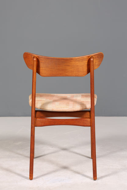 Stilvoller Original "Schiønning &amp; Elgaard" Stuhl Mid Century Danish Teak Holz Esszimmer Stuhl Sekretär Stuhl 2 von 3