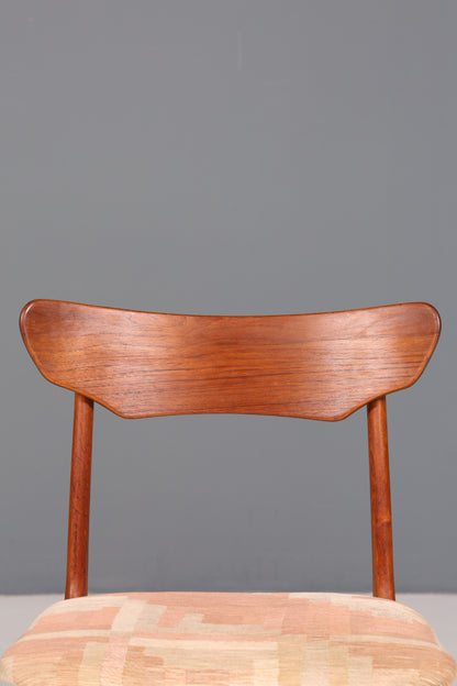Stilvoller Original "Schiønning &amp; Elgaard" Stuhl Mid Century Danish Teak Holz Esszimmer Stuhl Sekretär Stuhl 2 von 3