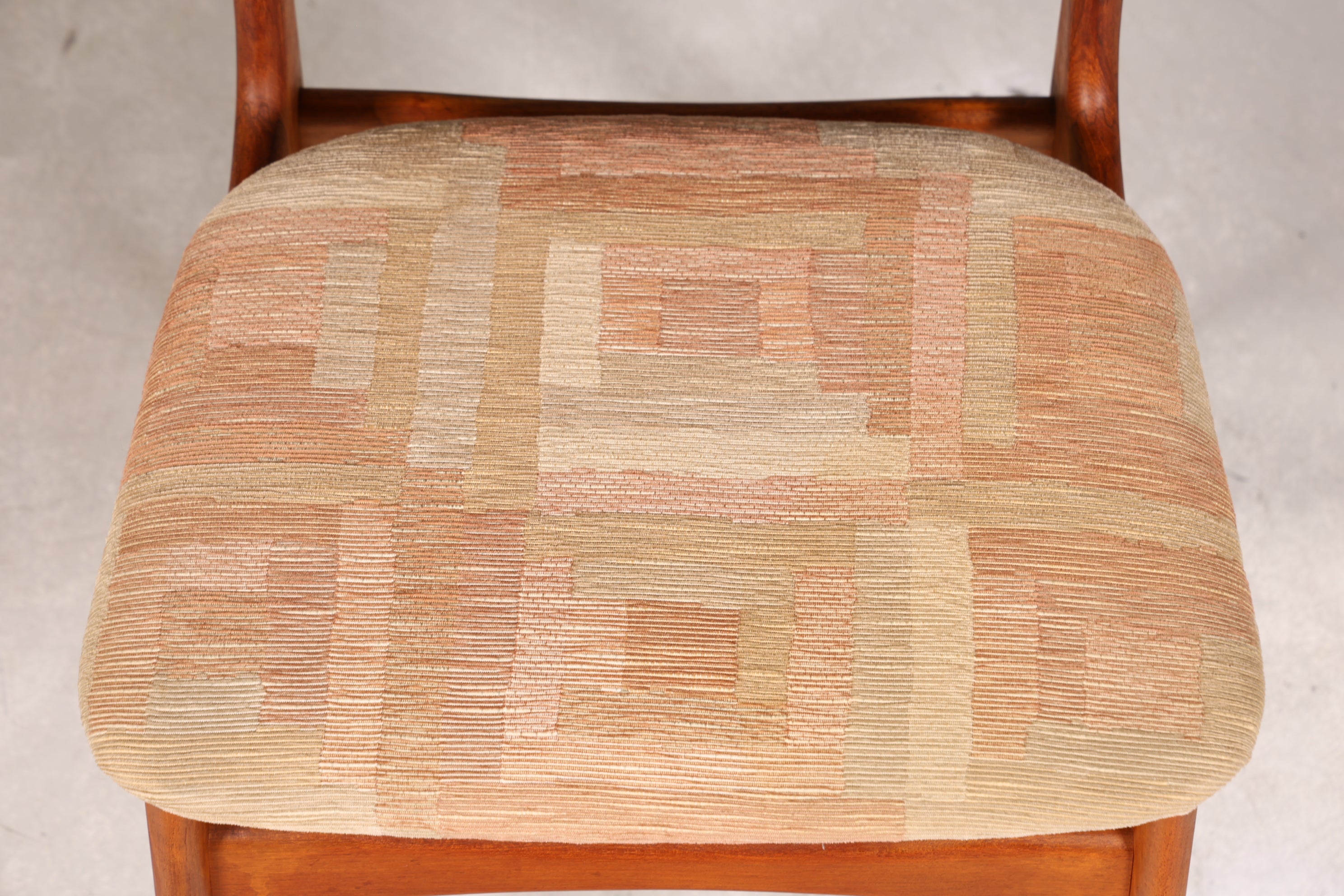 Stilvoller Original "Schiønning &amp; Elgaard" Stuhl Mid Century Danish Teak Holz Esszimmer Stuhl Sekretär Stuhl 3 von 3