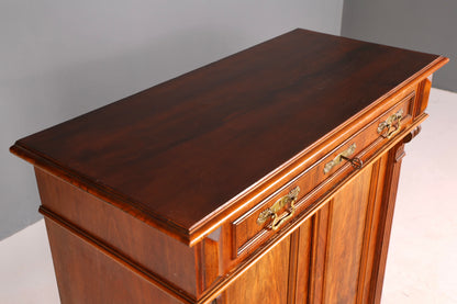 G124 Finish Traumhaftes Gründerzeit Vertiko Jugendstil Schrank Antik Highboard Kommode