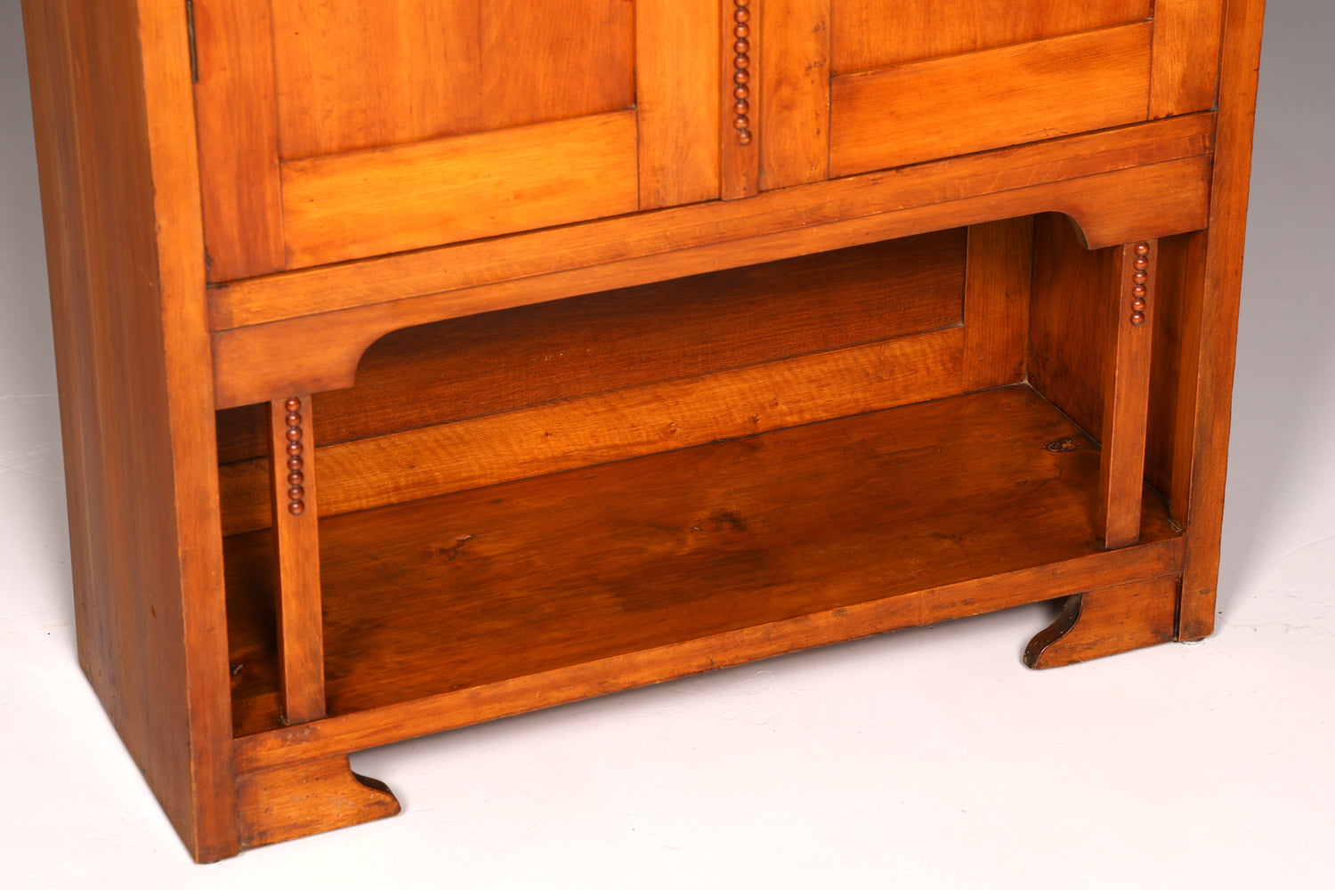 Traumhafte Jugendstil Vitrine Eiche Bücherschrank Glasvitrine Geschirrschrank Schrank