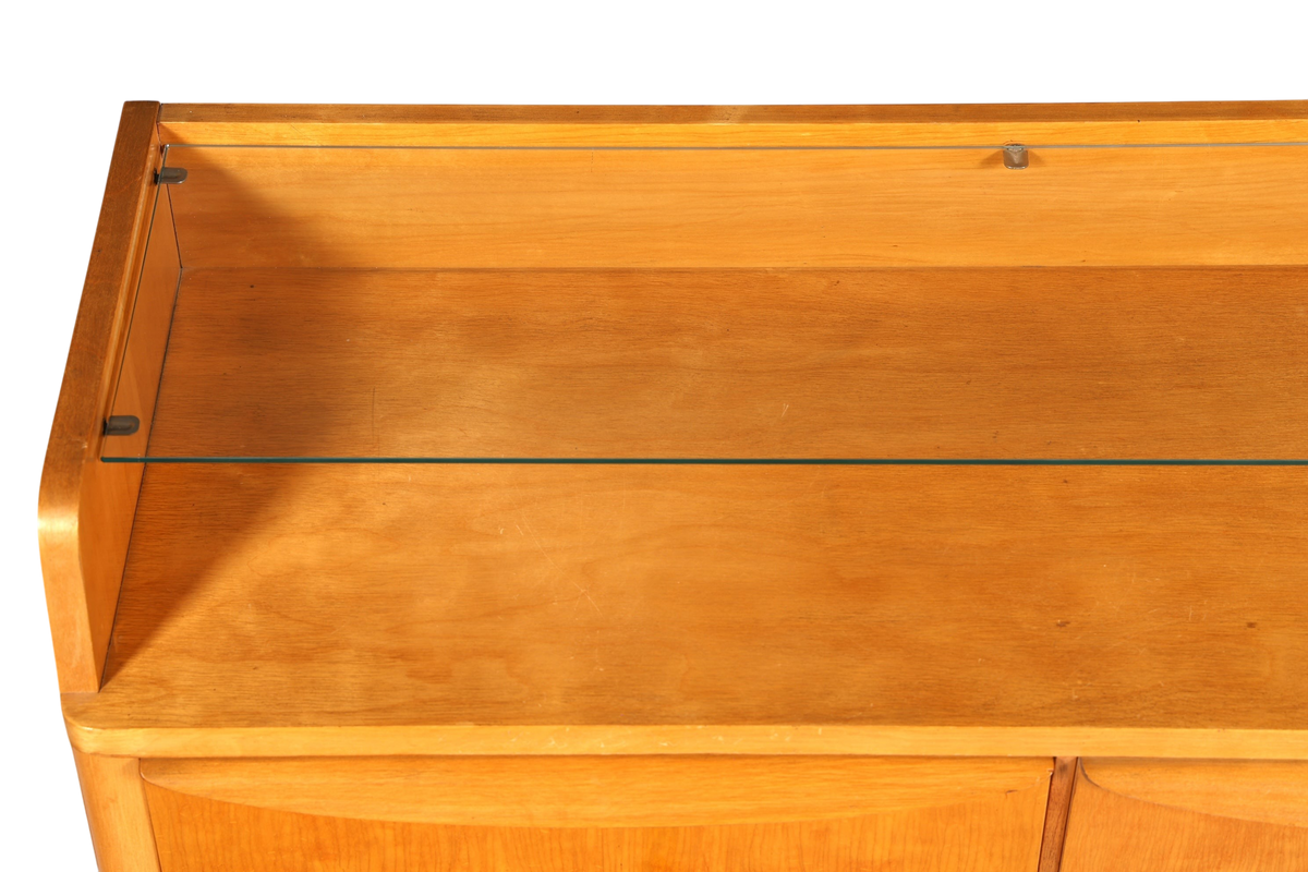 Original Hellerau Schrank Franz Ehrlich Mid Century Sideboard Lowboard DDR Design