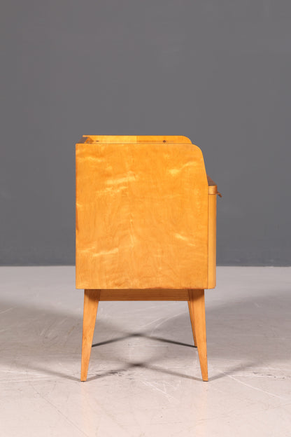 Original Hellerau Kommode Franz Ehrlich Mid Century Klappschränkchen Nachttisch