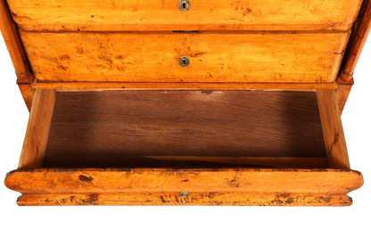 G794 Finish Wunderschöner Original Biedermeier Sekretär um 1860 Englisch Kommode Antik Bürokommode (Kopie)