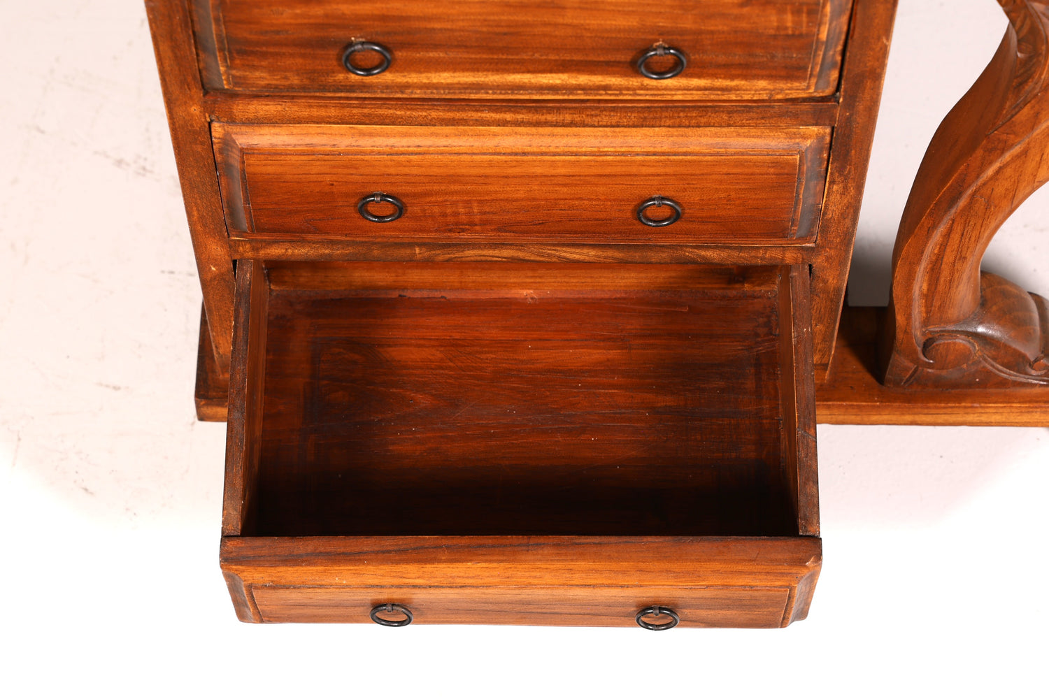 Prachtig Engels Davenport-bureau, secretaire en schrijfcommode in victoriaanse stijl, antiek en vintage
