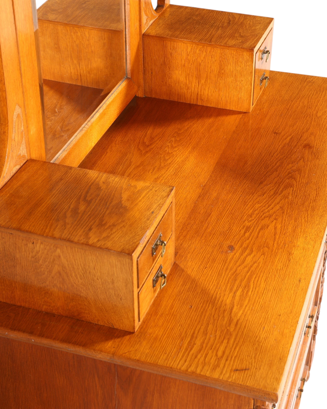 Traumhafte Jugendstil Kommode Antik Sideboard mit Spiegel Flurkommode Frisierkommode