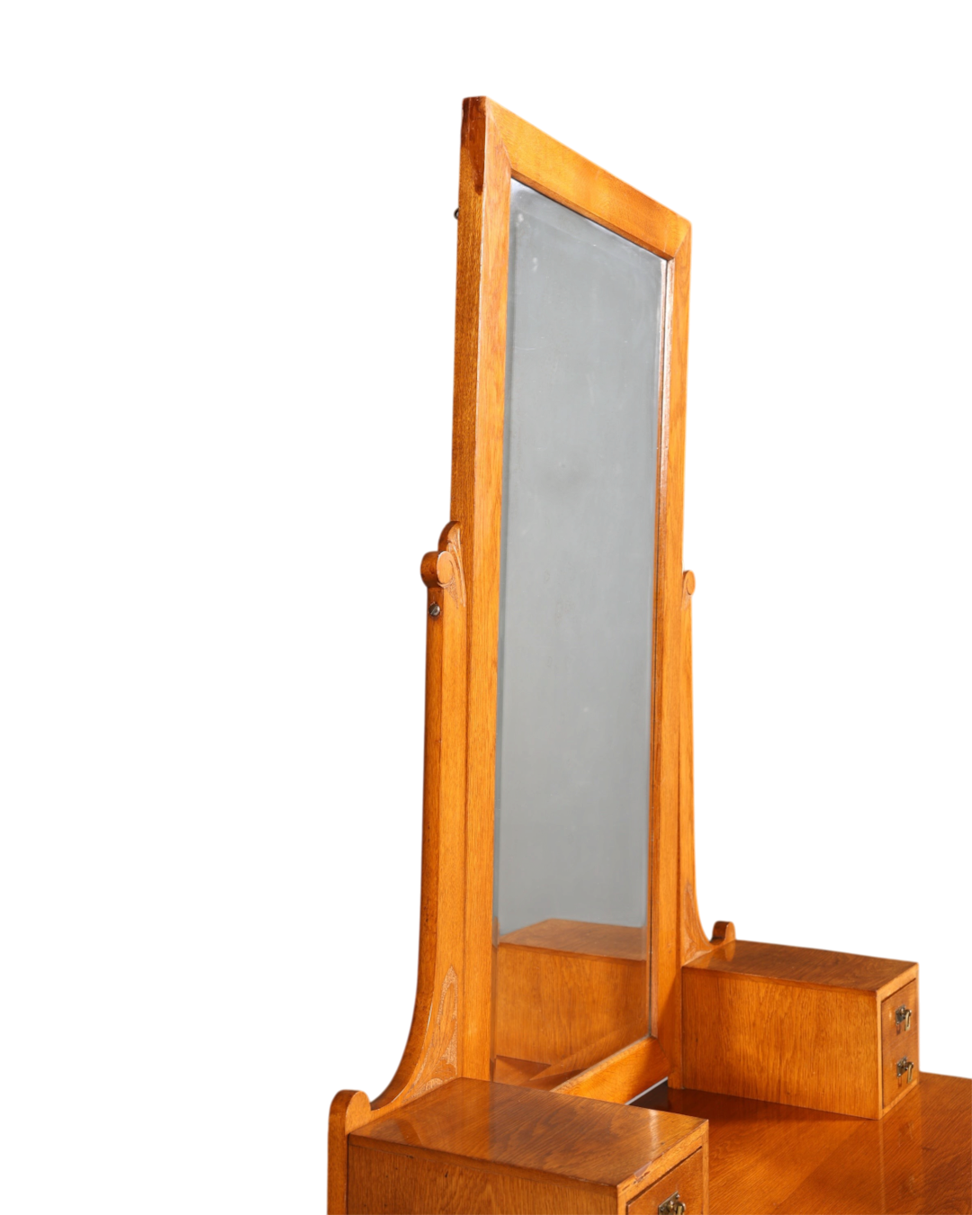 Traumhafte Jugendstil Kommode Antik Sideboard mit Spiegel Flurkommode Frisierkommode
