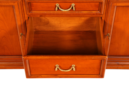 G144 Finish cm SELVA Wunderschönes Englisches Bücherregal Eibe Antik Regal Bookshelf Buchablage 60s
