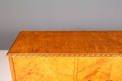 Stijlvolle originele art-deco-kast, dressoir, highboard, ladekast, circa 1930, antiek massief hout
