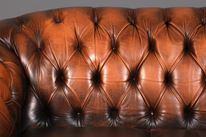 G153 Finish cm Wunderschöne Original Chesterfield Centurion 2-Sitzer Couch Englisches echt Leder Sofa UK (Kopie 2)