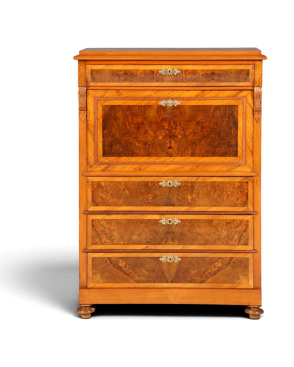 Stilvoller Gründerzeit Sekretär Vertiko Highboard Jugendstil Kommode Schrank um 1880