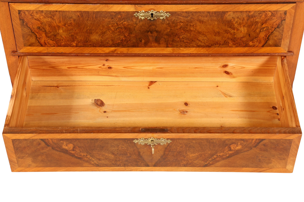 Stilvoller Gründerzeit Sekretär Vertiko Highboard Jugendstil Kommode Schrank um 1880