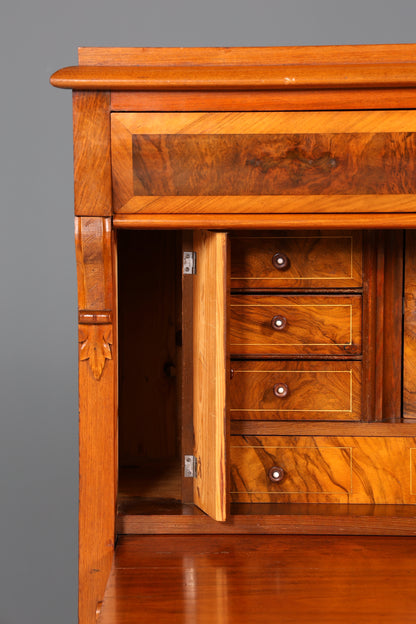 Stilvoller Gründerzeit Sekretär Vertiko Highboard Jugendstil Kommode Schrank um 1880