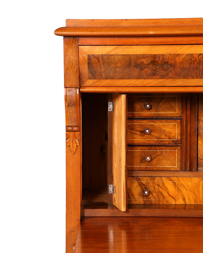 Stilvoller Gründerzeit Sekretär Vertiko Highboard Jugendstil Kommode Schrank um 1880