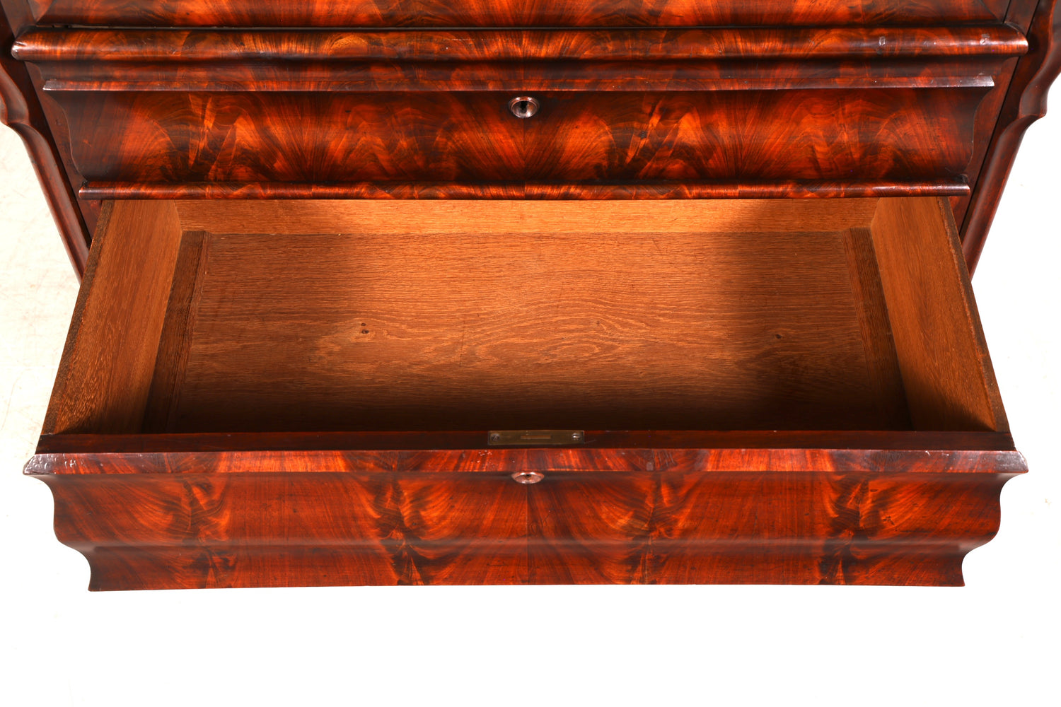 Wunderschöner Louis Philippe Sekretär Vertiko Highboard Schreibsekretär Biedermeier Massivholz um 1880