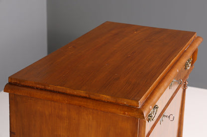 Edler Gründerzeit Sekretär Vertiko Highboard Louis Philippe Kommode um 1880