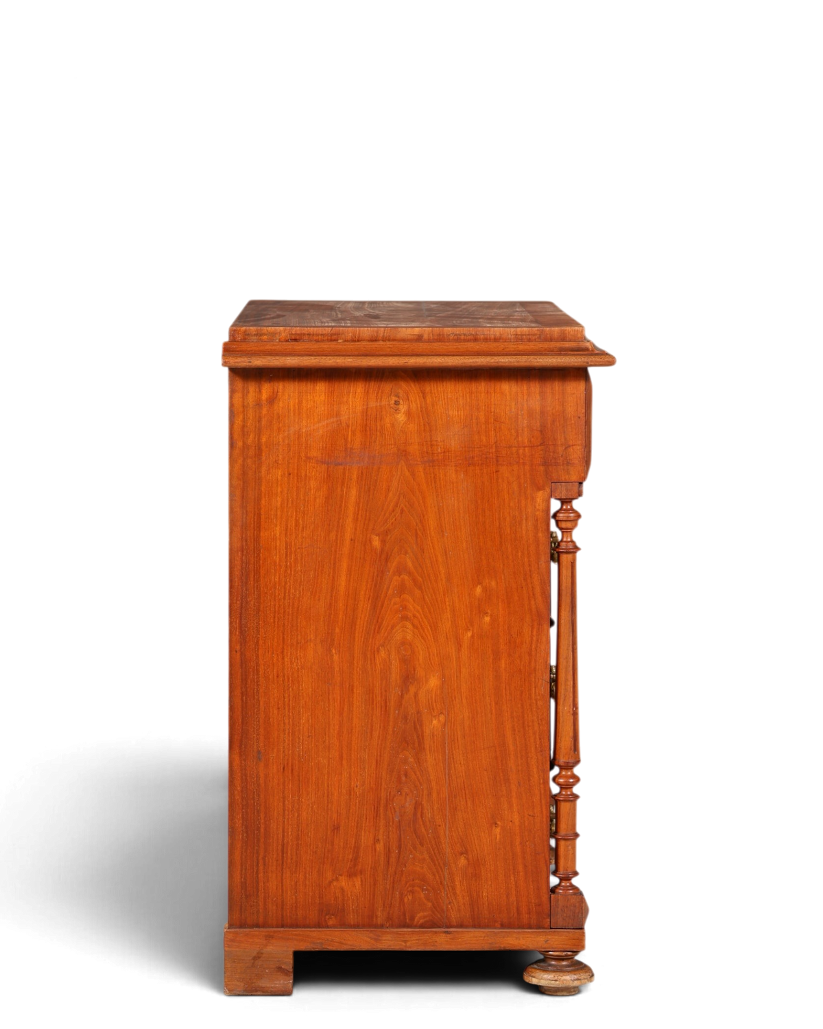 Wunderschöne Gründerzeit Kommode Louis Philippe Nussbaum Schubladen Kommode Sideboard um 1880