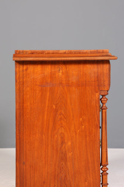 Wunderschöne Gründerzeit Kommode Louis Philippe Nussbaum Schubladen Kommode Sideboard um 1880
